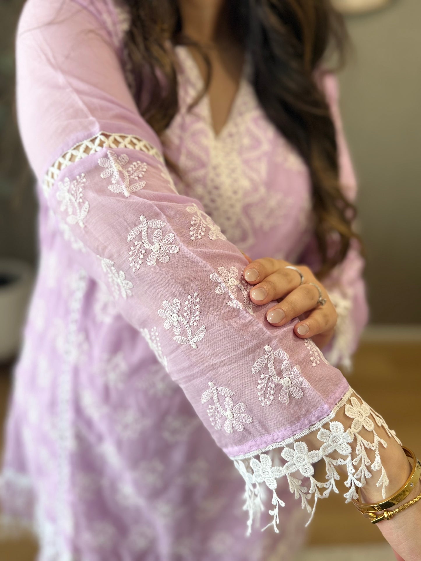 Cotton IndoWestern Coord