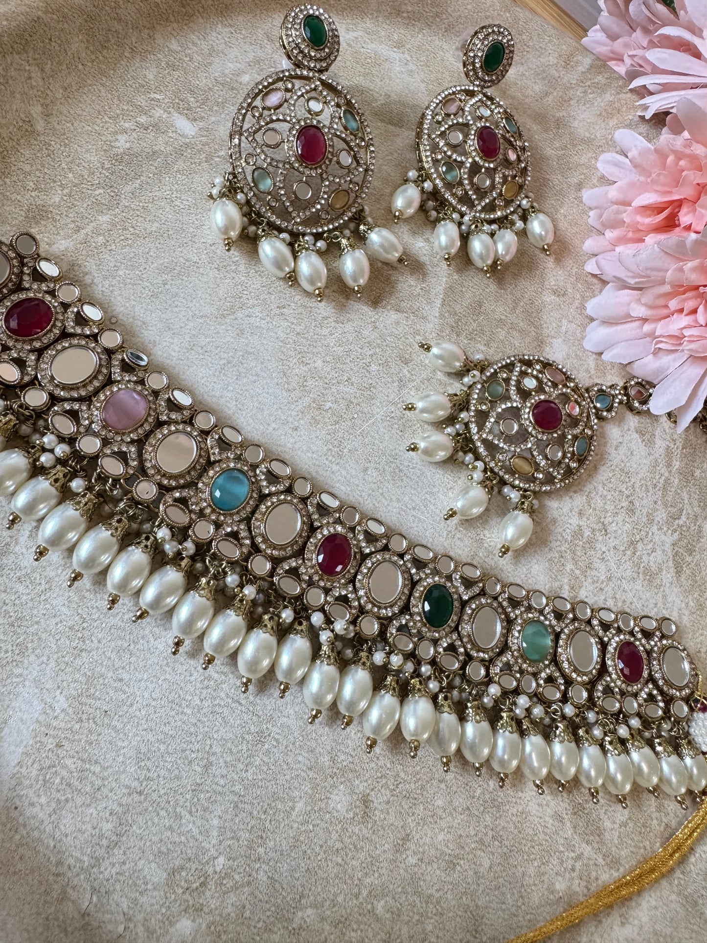 Sheesha Choker Set (Multi)