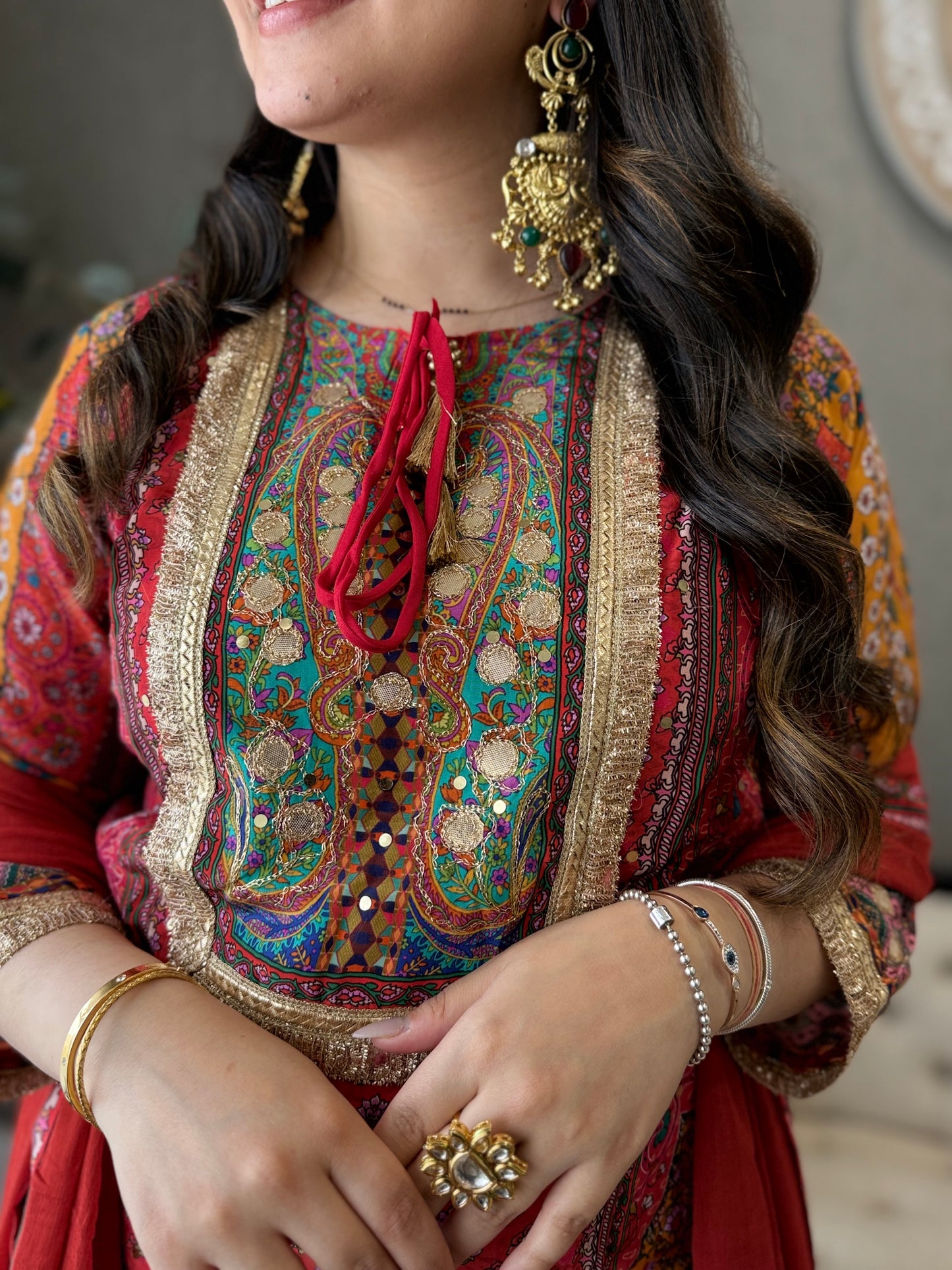 Multi Pakistani Suit