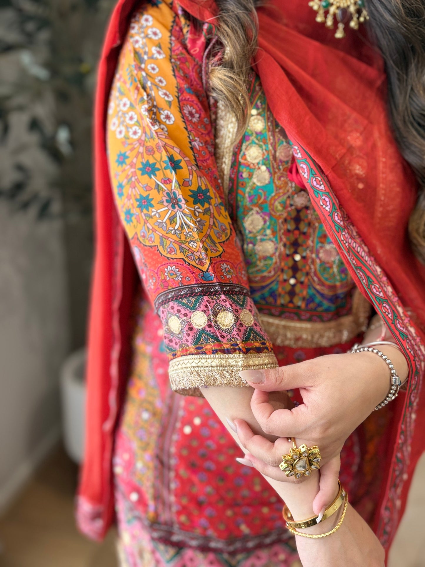 Multi Pakistani Suit