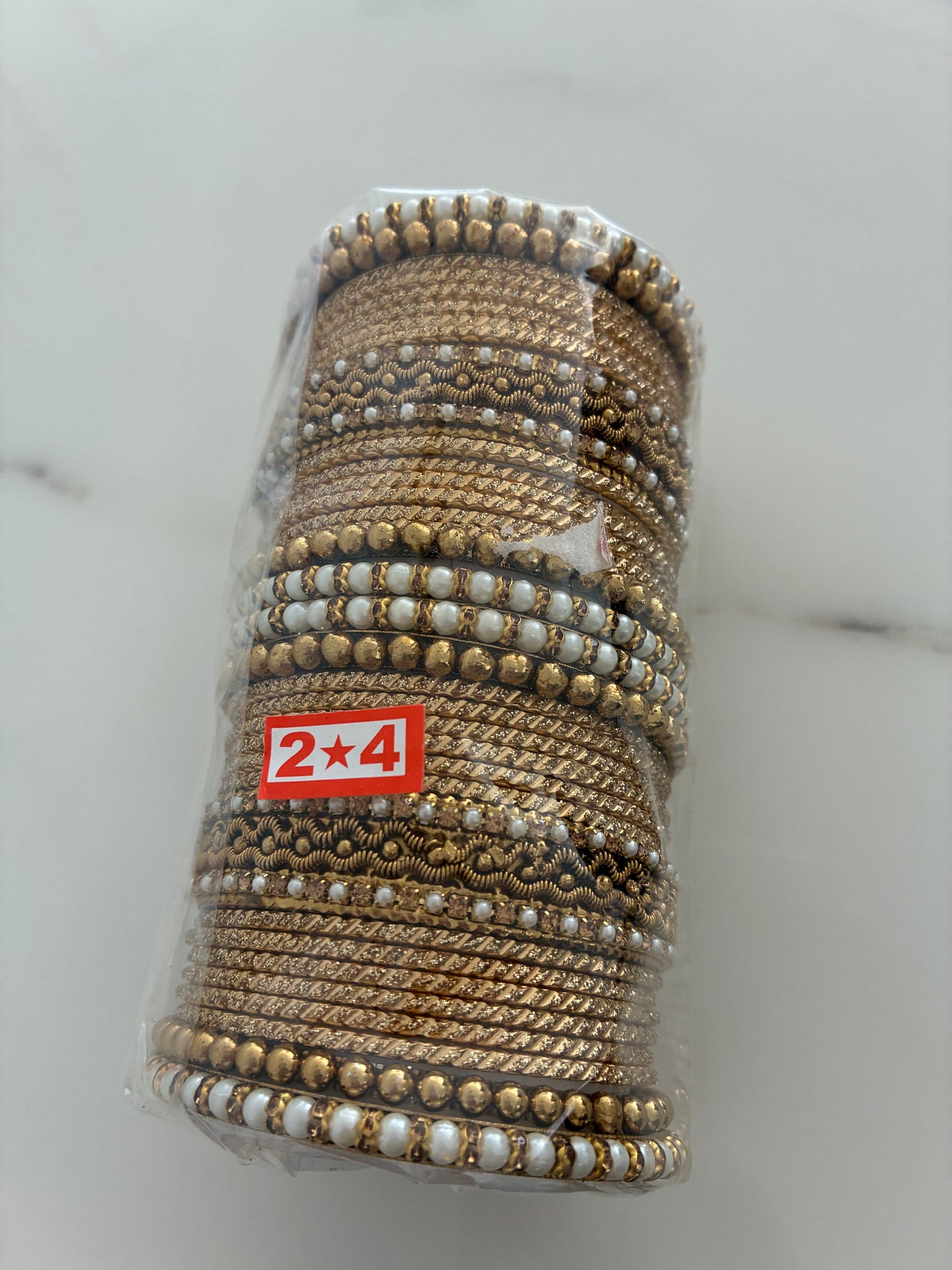 Golden Bangles 2 (Diff Size)