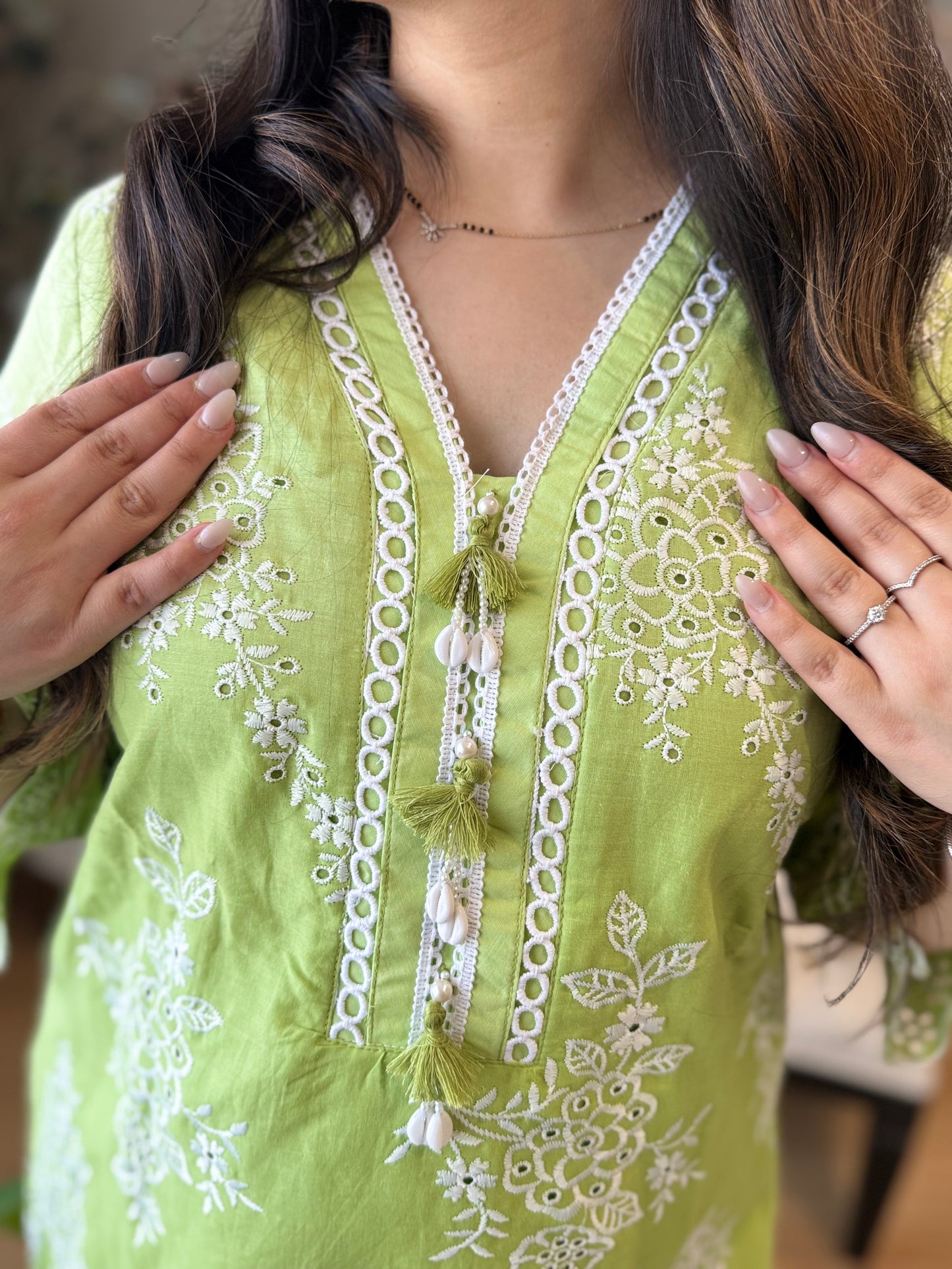 Cotton IndoWestern Coord