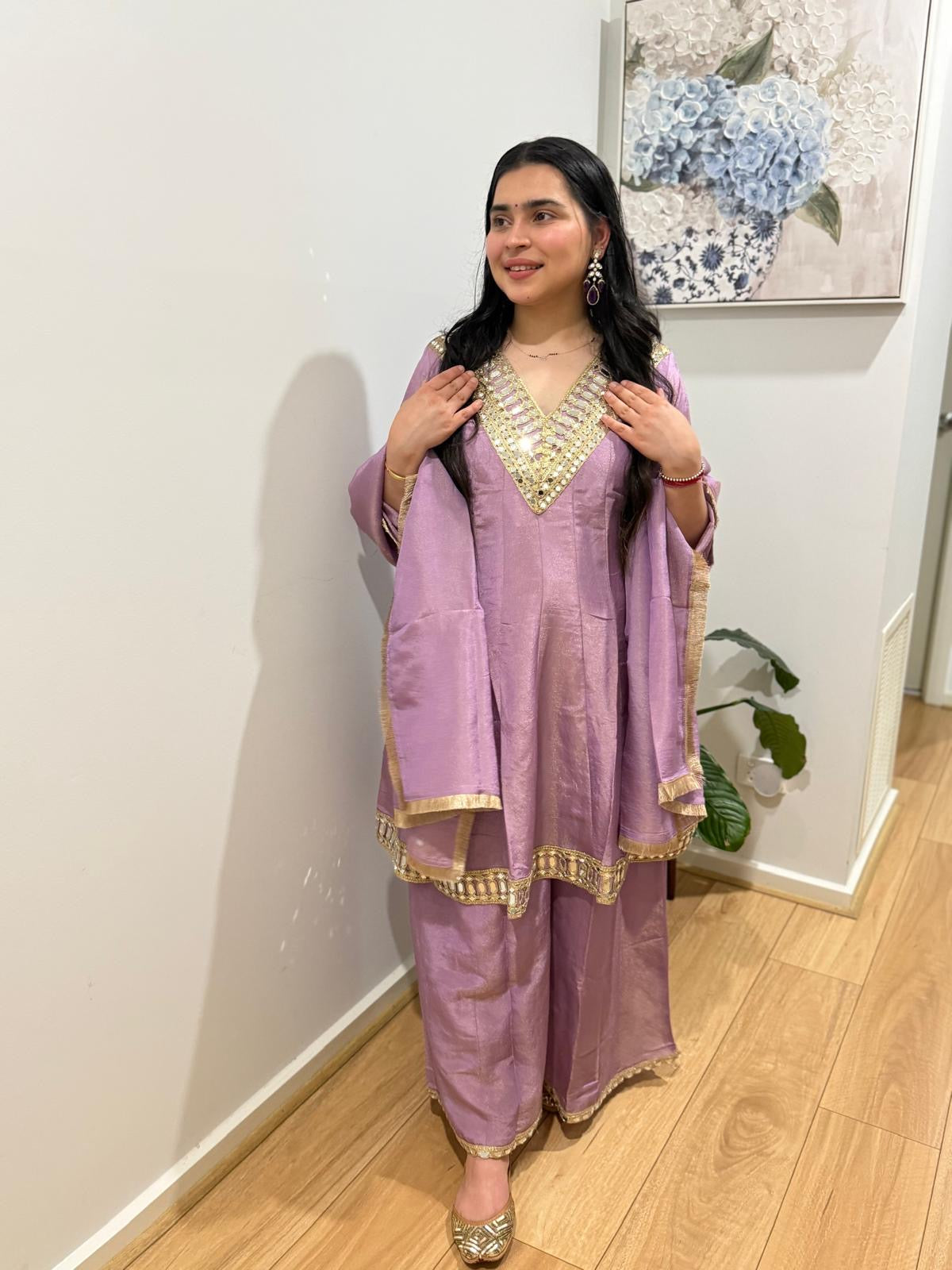 Viral Mirror Suit (Purple)