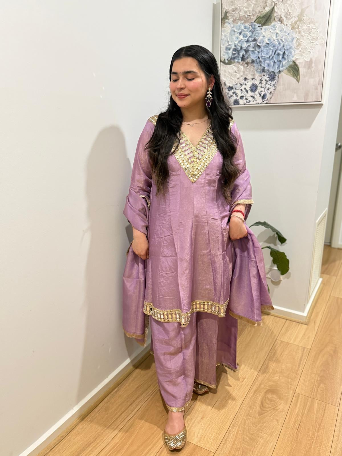 Viral Mirror Suit (Purple)