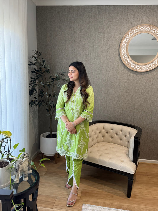 Cotton IndoWestern Coord