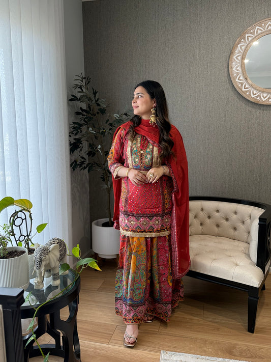 Multi Pakistani Suit
